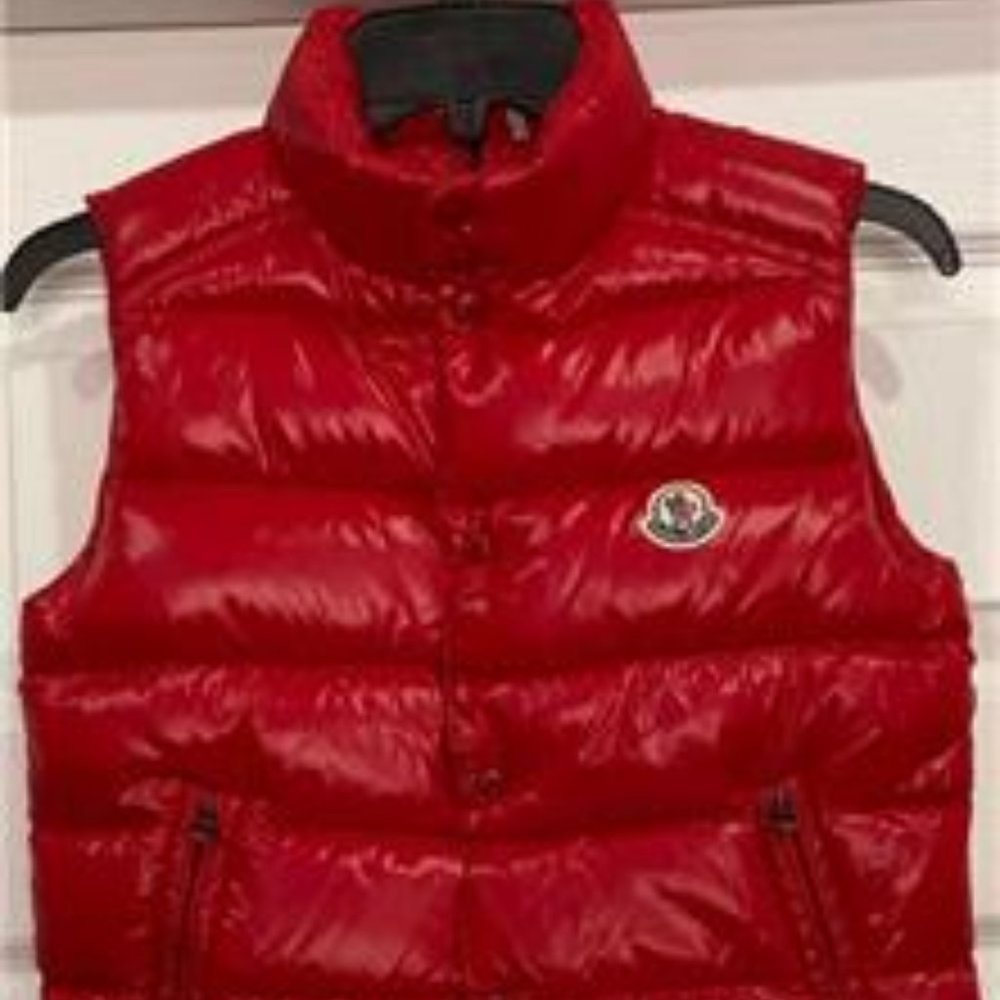 Kids MONCLER Goose Down Quilted Puffer Vest Sz 10